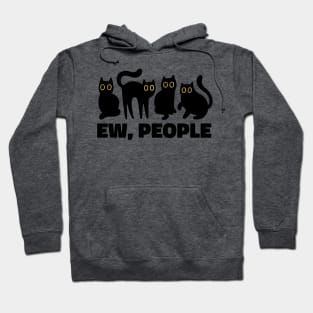 Antisocial Cats: The Introverted Feline Experience Hoodie